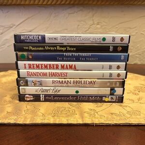 Classic TCM Movie DVD Collection 8 DVDs